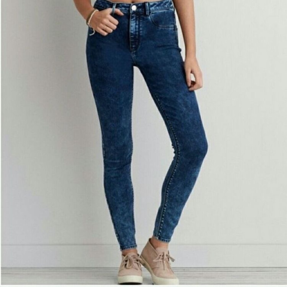 American Eagle Sky High Jeggings Size 2 Short